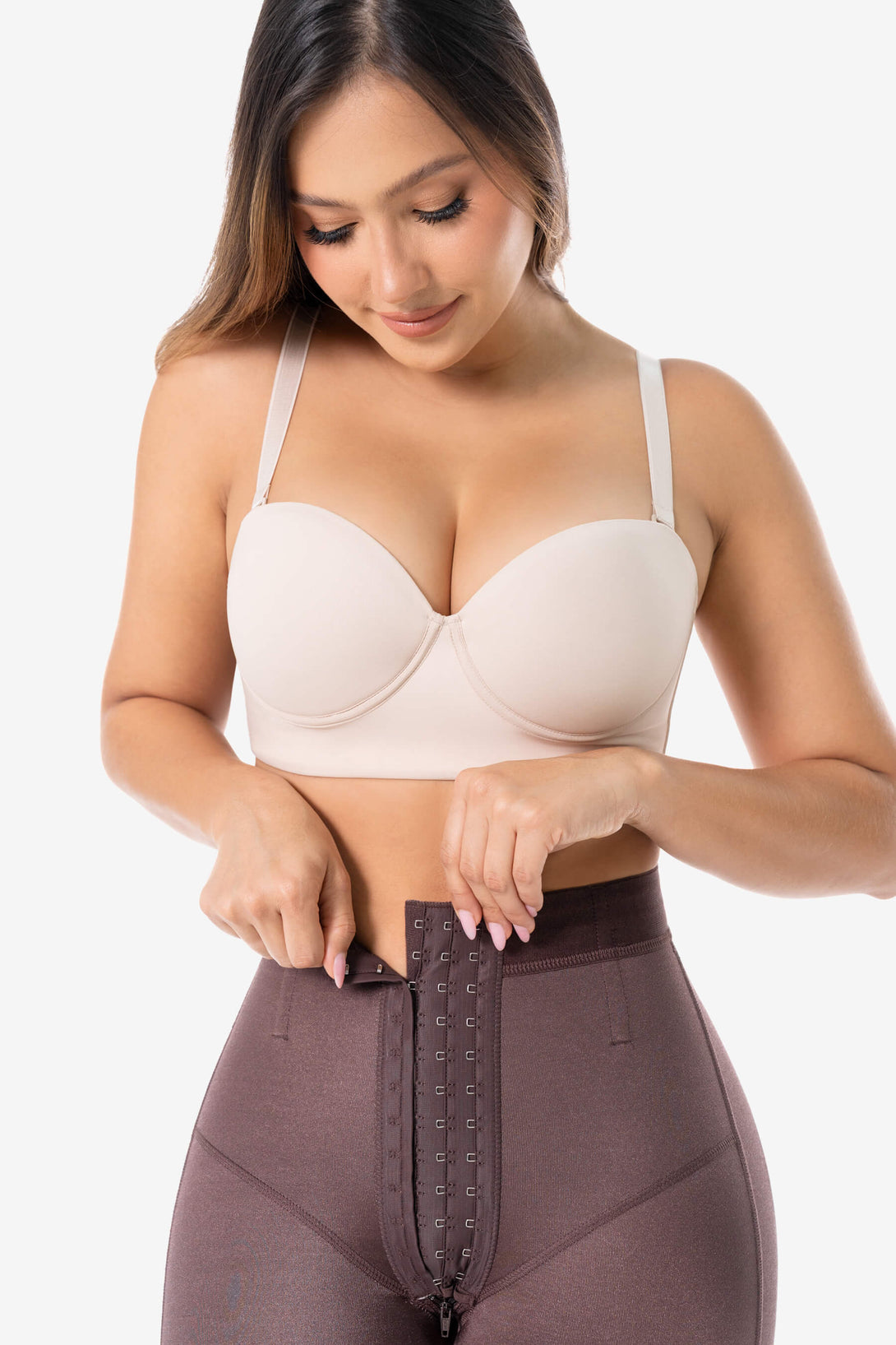 Short de Control Semi Reloj de Arena en Bidireccional con Cola Invisible | SH002SR