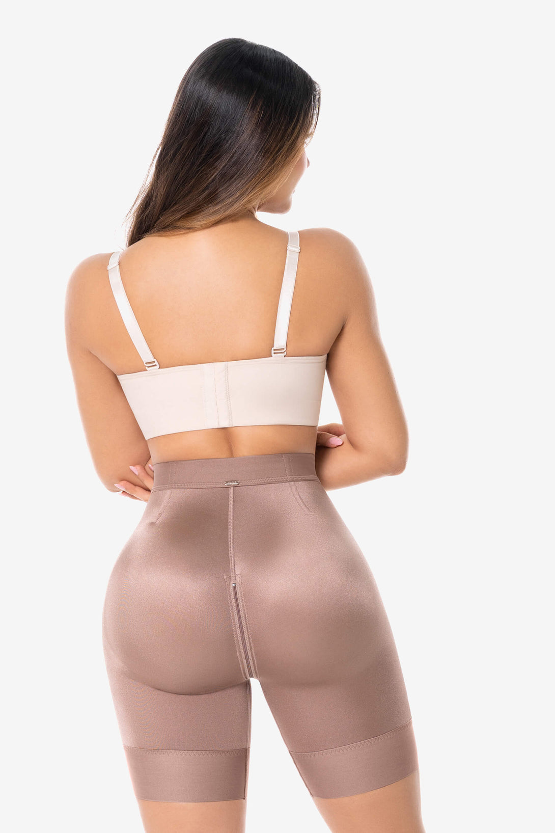 Short de Control Semi Reloj de Arena en Bidireccional con Cola Invisible | SH002SR