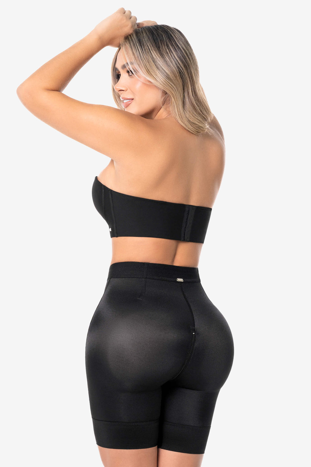 Short de Control Semi Reloj de Arena en Bidireccional con Cola Invisible | SH002SR